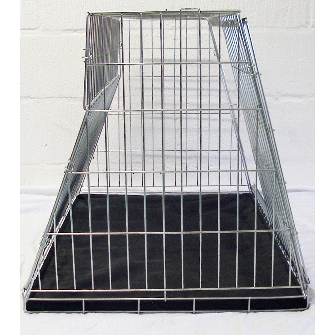 Arrow NISSAN PATHFINDER 05-12 CAR DOG CAGE SLOPED FRONT GUARD PUPPY CRATE CARRIER 