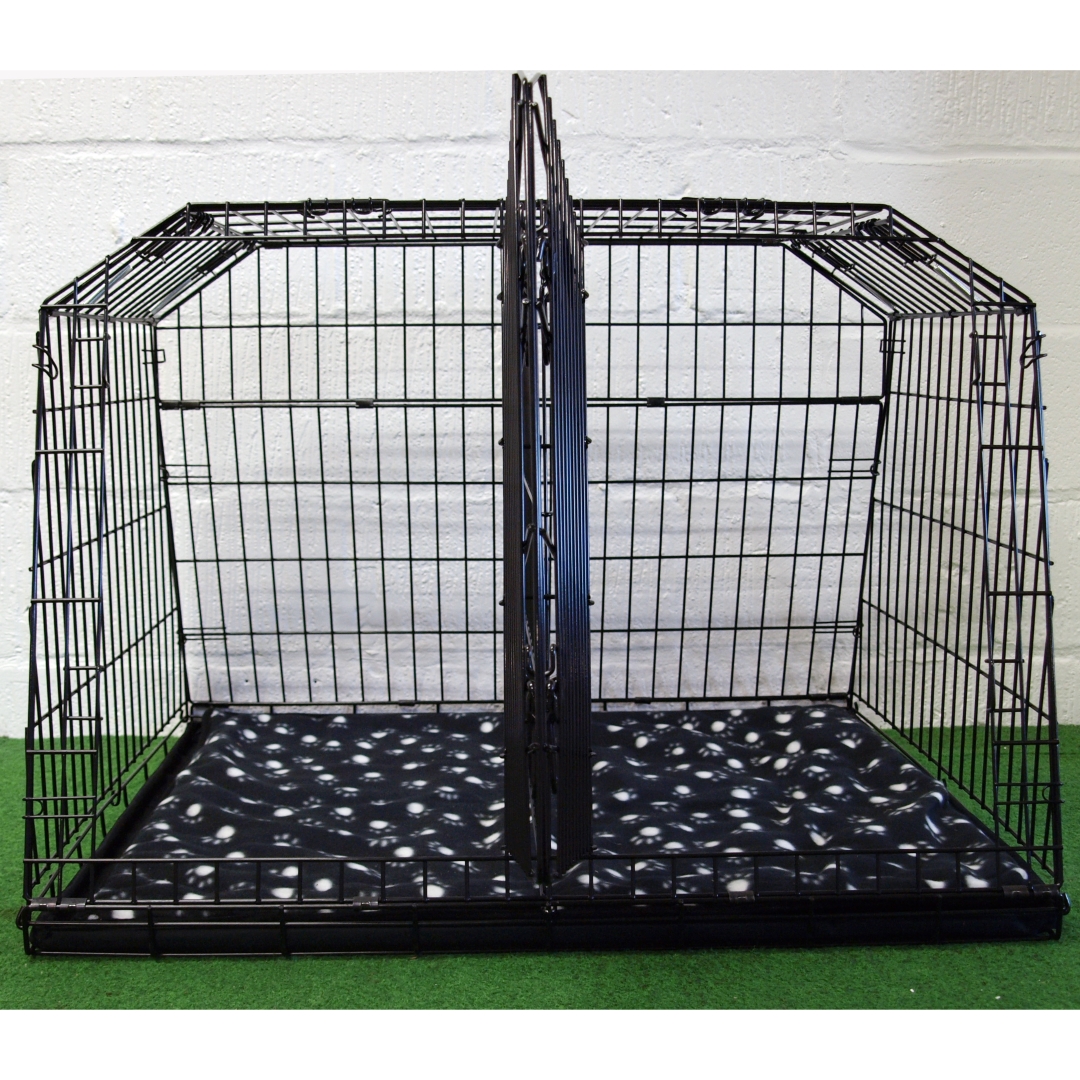 Pet World MERCEDES E CLASS ESTATE CAR DOG CAGE BOOT TRAVEL CRATE Double 
