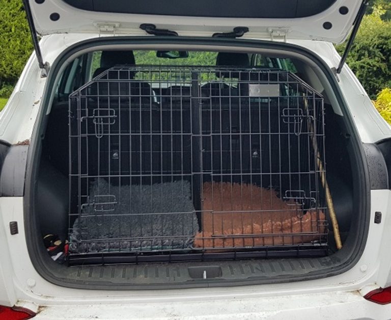 Pet World Hyundai Tucson 2015 Car Dog Cage Crate Pet Travel Pet World