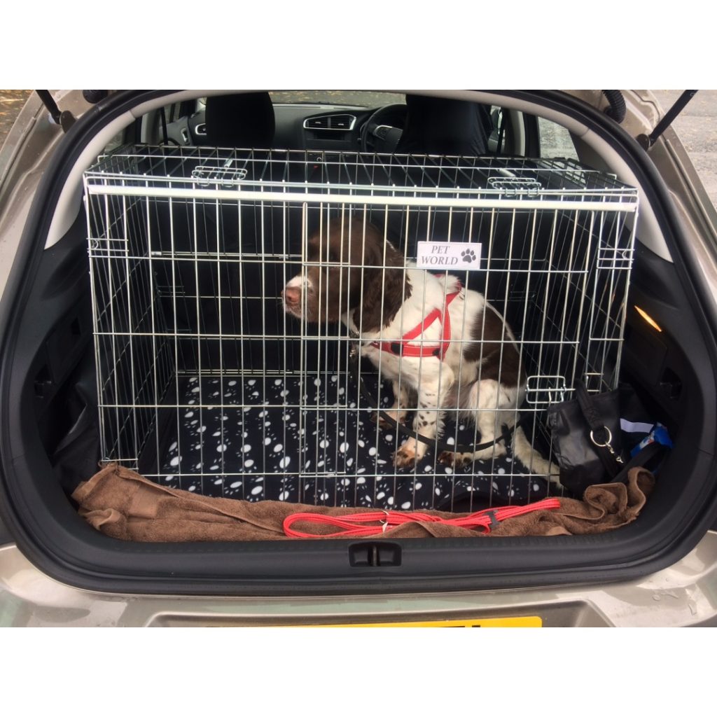 Pet World Vauxhall/Opel Antara Car Dog Cage Crate Pet Travel Guard Pet World